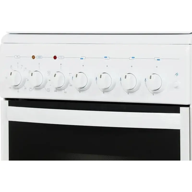 Gefest 5102-02 50 см Газовая плита, 4 конфорки, белая