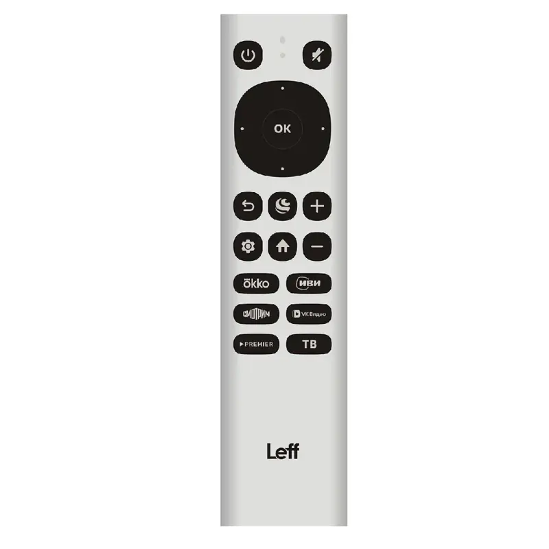 Leff Телевизор 50U691T, Smart TV, Dolby Digital 49.5" Ultra HD, белый