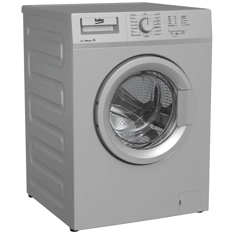 Beko Стиральная машина Beko WRE 65P1 BSS, серебристый