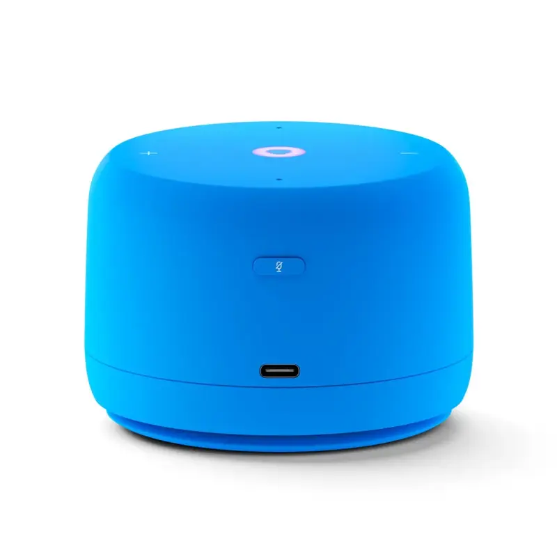 Умная колонка Новая Яндекс Станция Лайт 2 с Алисой на YaGPT, 6 Вт, YNDX-00026BLU, синий