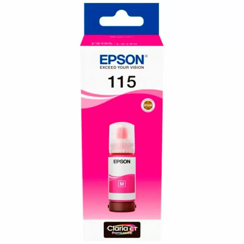 Epson 115 EcoTank Magenta ink bottle (C13T07D34A)