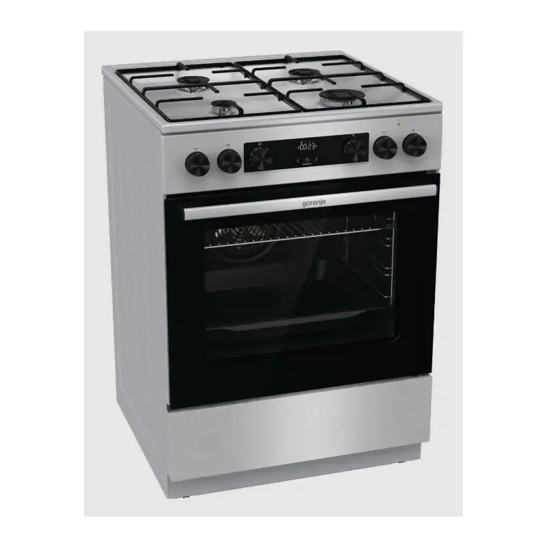 Плита Комбинированная Gorenje GKS6C70XJ нержавеющая сталь