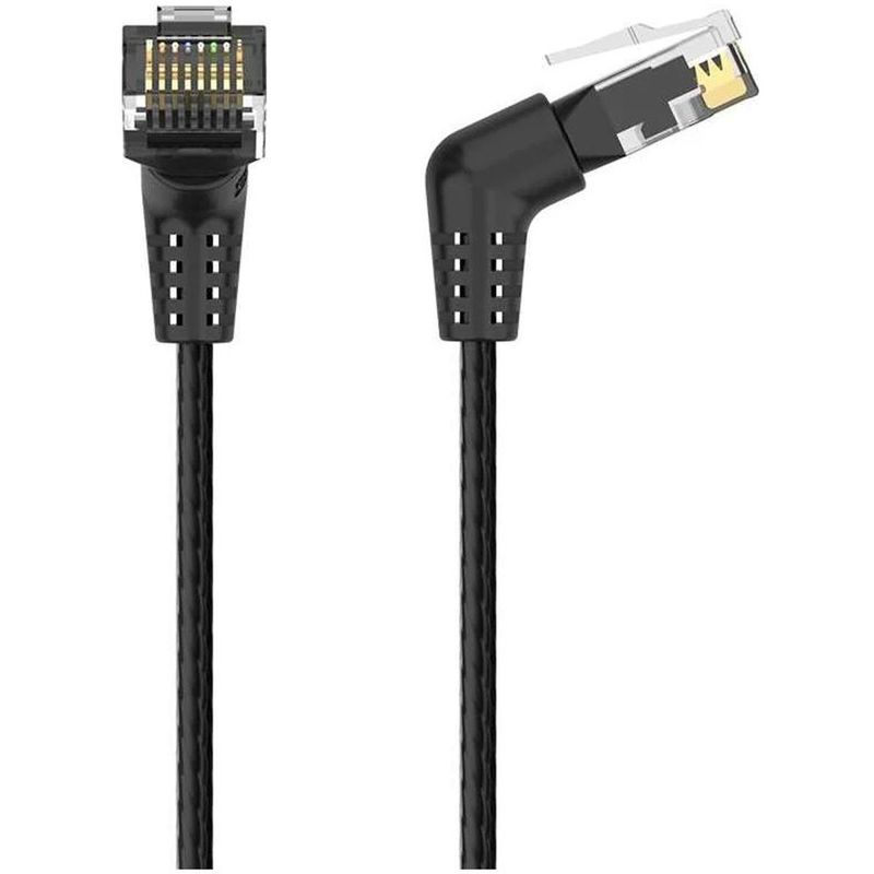 Патч-корд прямой Vention IBOBF UTP cat.6a, RJ45 угол 90 - 1м.