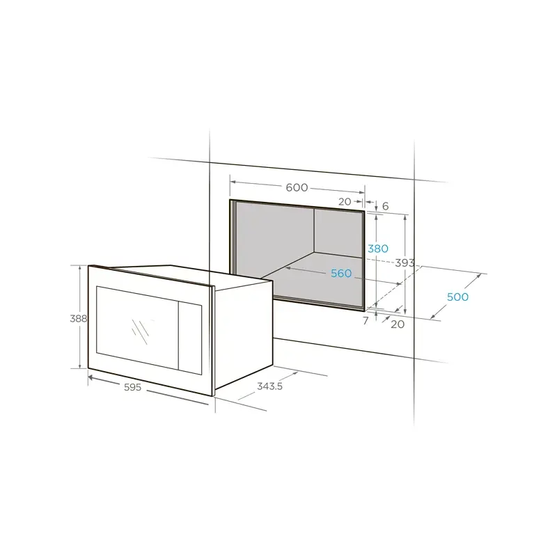 Midea AG820BJU-BL