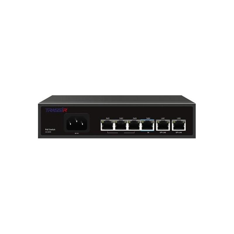 Trassir TR-NS1206-65-4POE