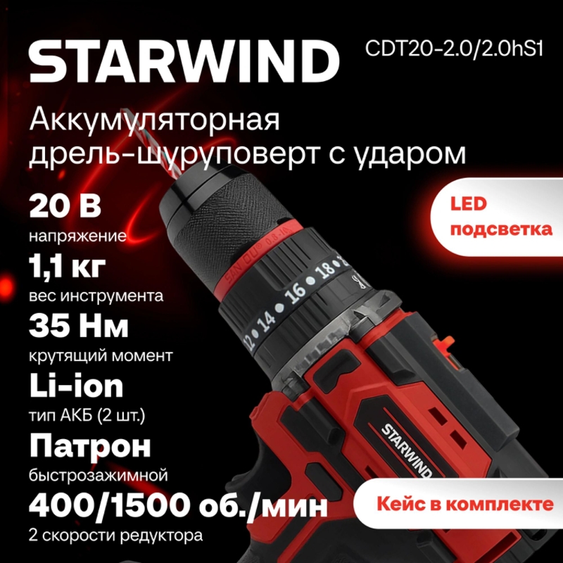 STARWIND CD20-2.0/2.0HS1