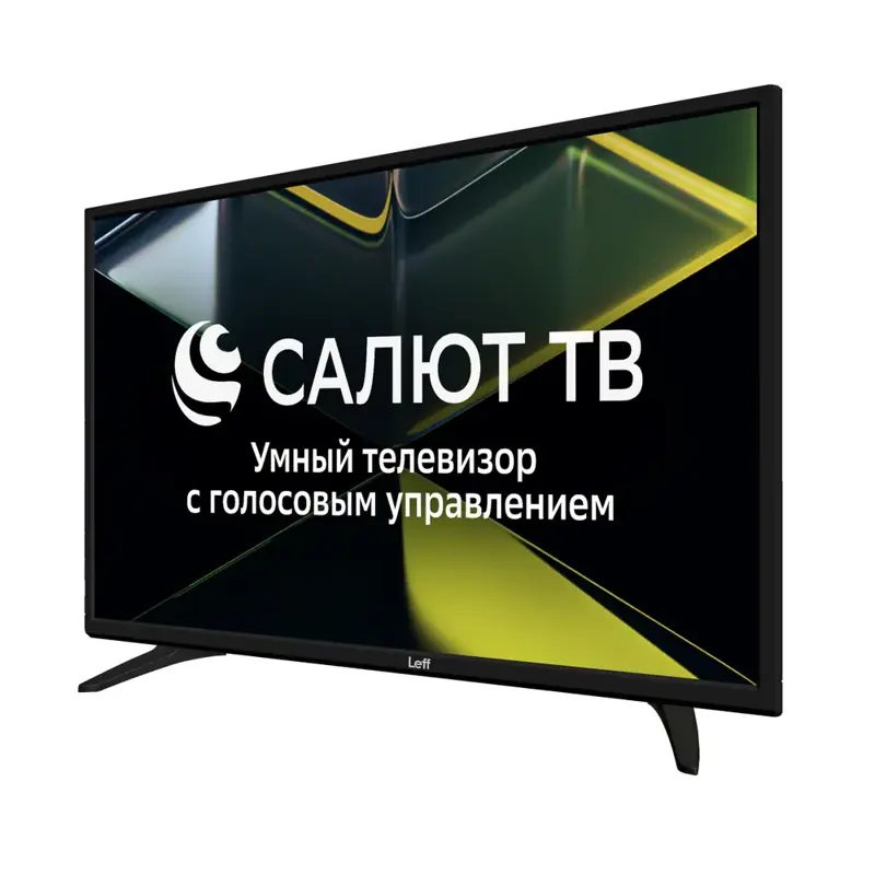 Leff Телевизор 43F690T, Smart TV, Dolby Digital 43" Full HD, черный, черный матовый