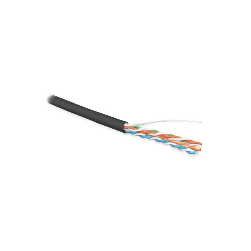 Hyperline UUTP4R-C5E-S24-OUT-LSZH-BK-500