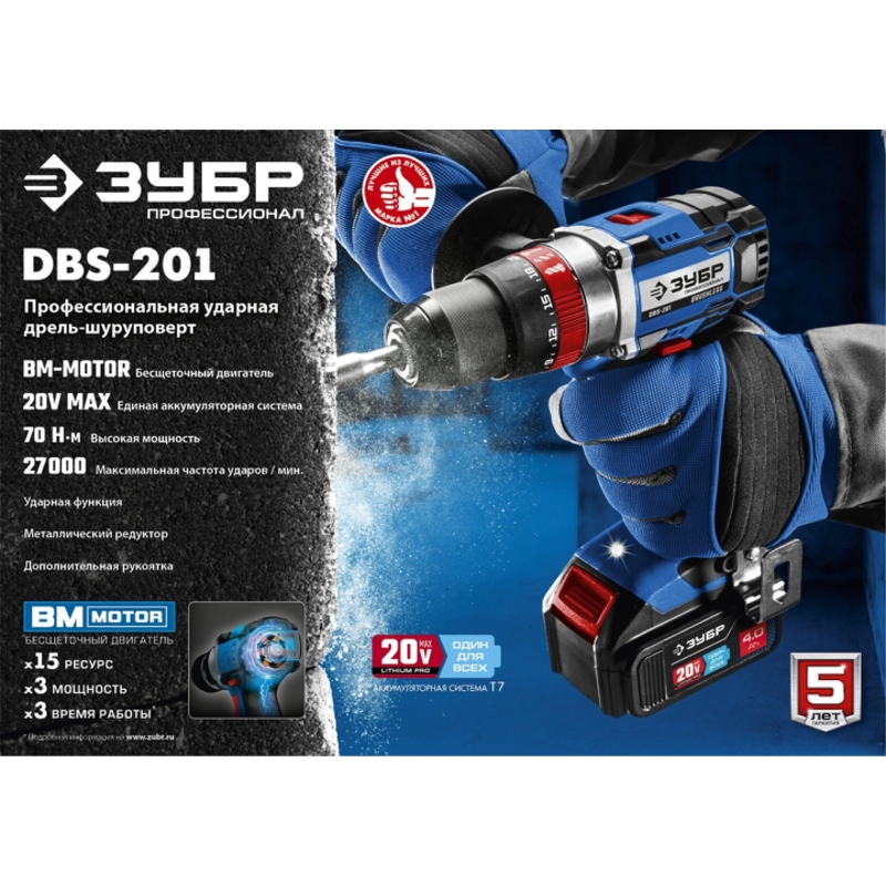 ЗУБР DBS-201-22
