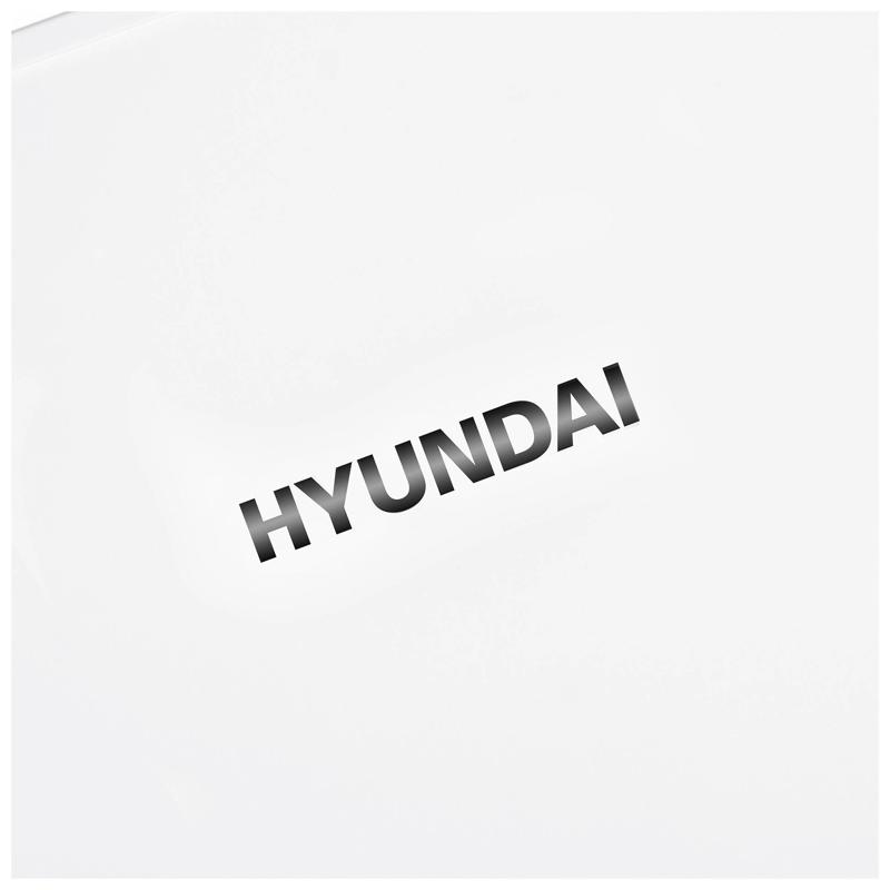 Холодильник Двухкамерный, Двухдверный с верхней морозильной камерой HYUNDAI , Объем 231л, Класс A+, Тихий - 39 дБ, LED освещение, Высота 145 см, Белый