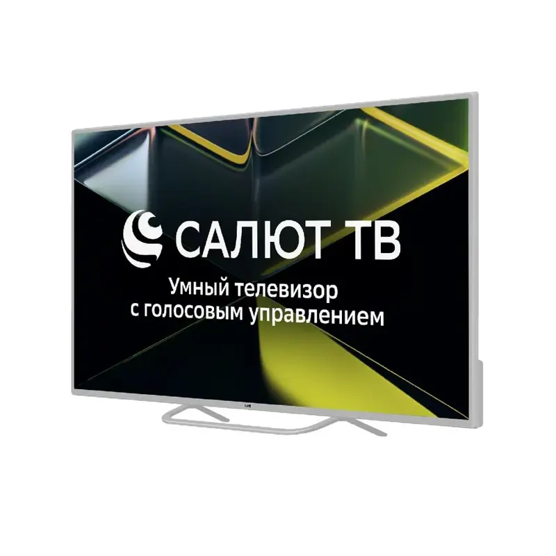 Leff Телевизор 50U691T, Smart TV, Dolby Digital 49.5" Ultra HD, белый
