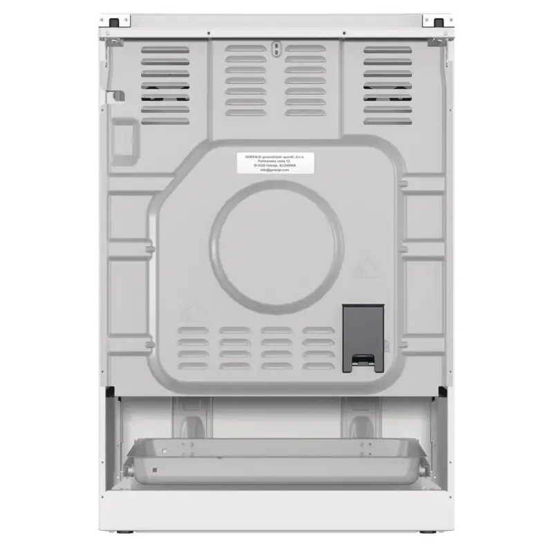 Комбинированная плита Gorenje GKS6C71WF. 60 см, класс A, духовка 71 л., очистка паром AquaClean, белая