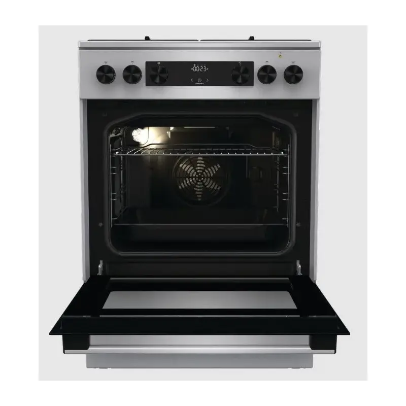 Плита Комбинированная Gorenje GKS6C70XJ нержавеющая сталь