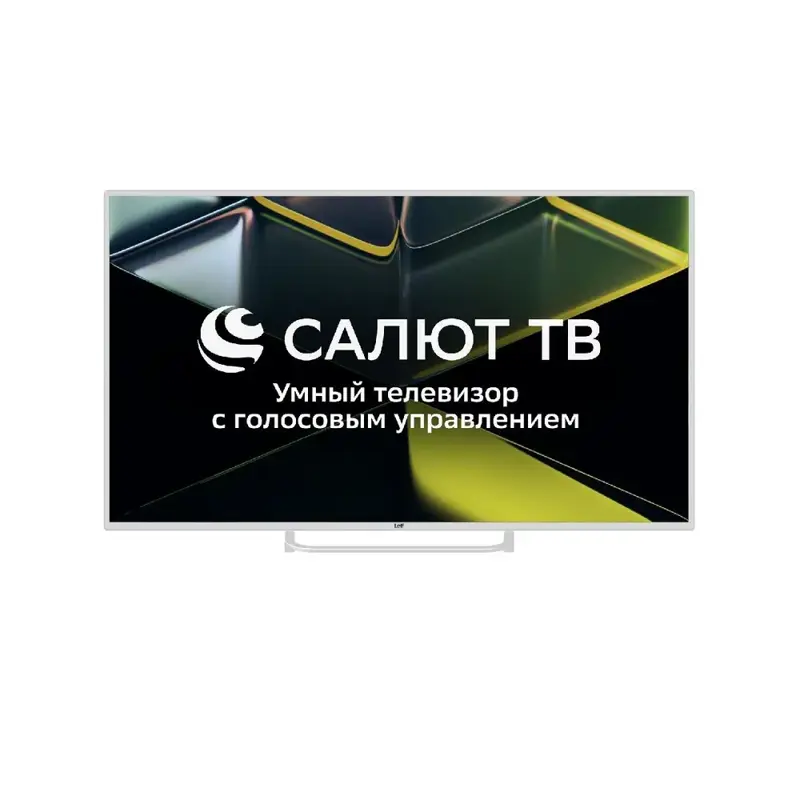 Leff Телевизор 50U691T, Smart TV, Dolby Digital 49.5" Ultra HD, белый