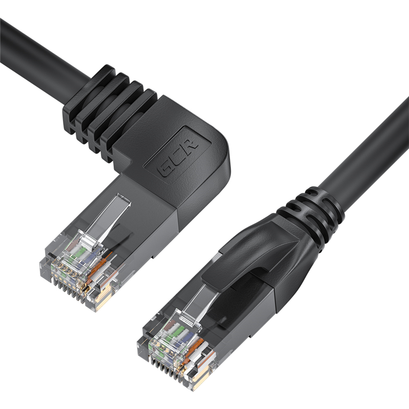 Greenconnect RJ45(m) - RJ45(m) Cat. 5e 1м чёрный (GCR-53123)