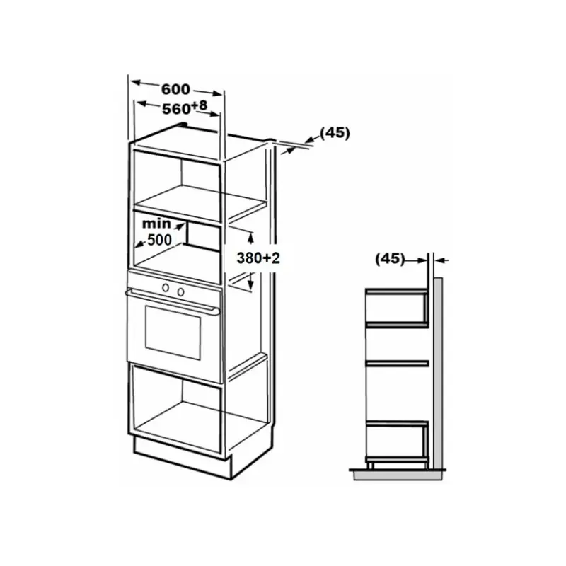 Midea AG820BJU-WH
