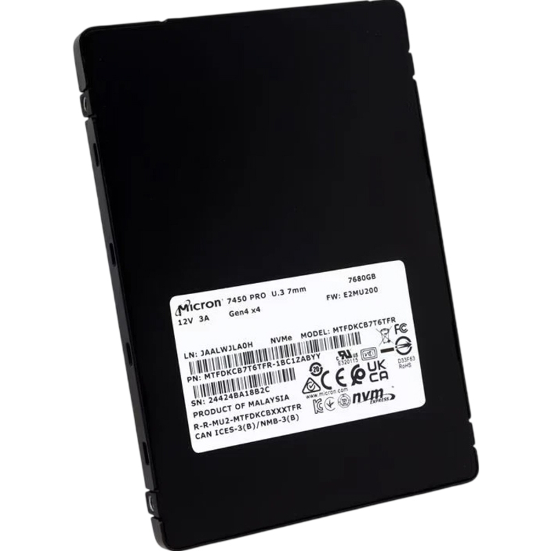 Micron 7450 PRO (MTFDKCB7T6TFR-1BC1ZABYY)