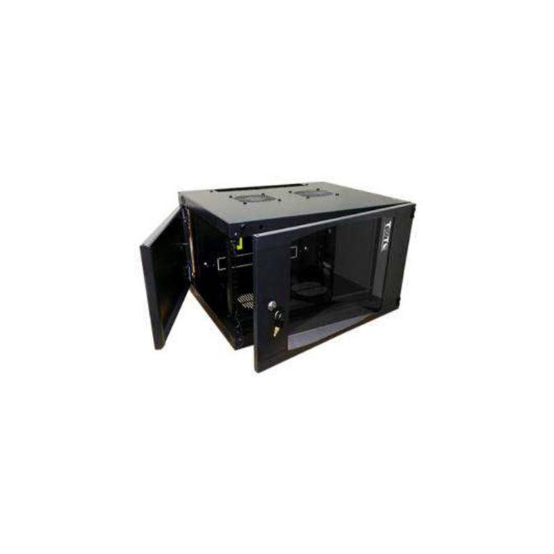 LANMASTER TWT-CBWNG-6U-6X6-BK